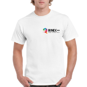 Round Neck White Tshirt 00t011