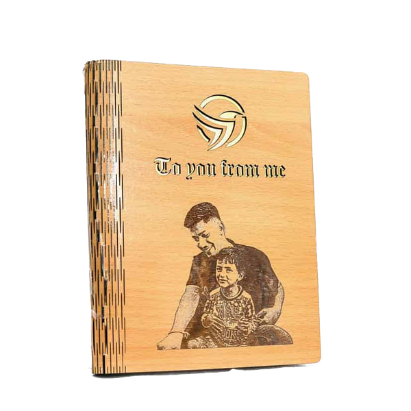 Customize Your Own Wooden Notebook