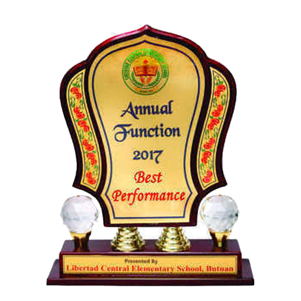 Wooden Trophy Sgw101 A