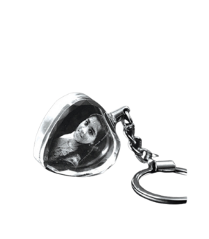 2d Crystal Keychain Heart Removebg Preview