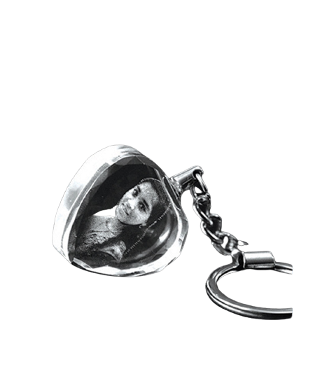 2d Crystal Keychain Heart Removebg Preview