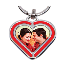 65 Red Heart Metal Key Double Side 169