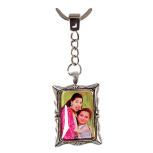 90 Rectangle Silver Key 184
