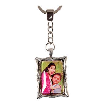 90 Rectangle Silver Key 184