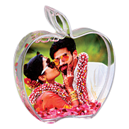 Liquid Photo Frame Apple Shape 