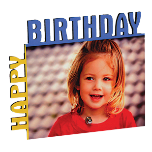 Mdf Happy Birthday 6x5