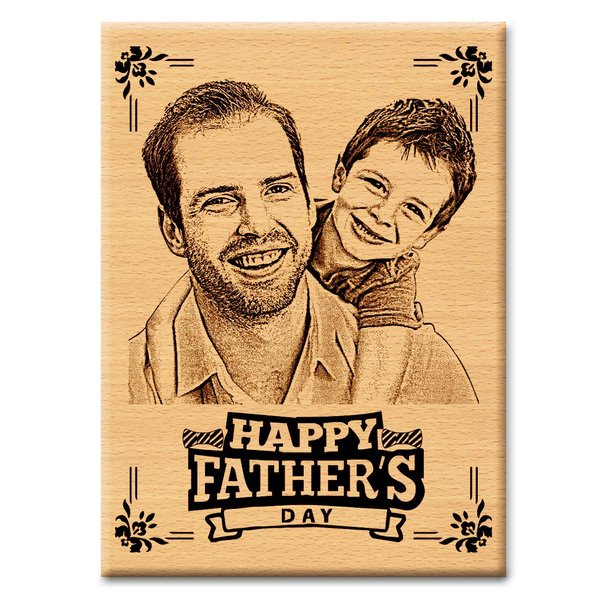 Incrediblegifts Incredible Gifts Personalized Engraved Photo Plaque Wood 5x4 Inches Wooden Halfcute 523f8af0 B53d 11ea 85de 536101b934cf
