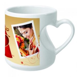 Premium White Heart Handle Mug With Customized Photo Message Pro Img 390x390