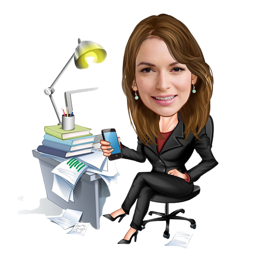 The Boss Lady Caricature 9934707eg Removebg Preview